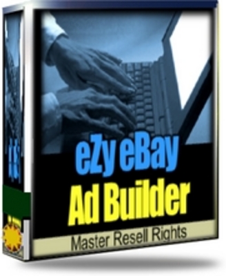 Product picture NEW* eZy Ebay Ad Builder With MRR