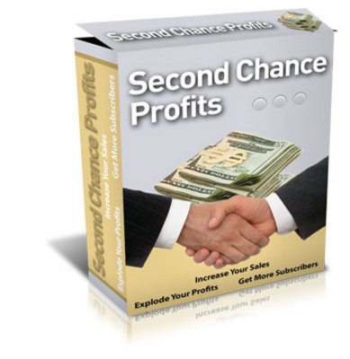 Product picture NEW* Second Chance Profits  With MRR