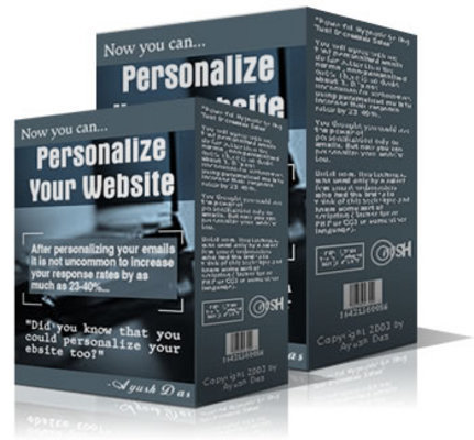 Product picture NEW* Personalizing Your Website With MRR
