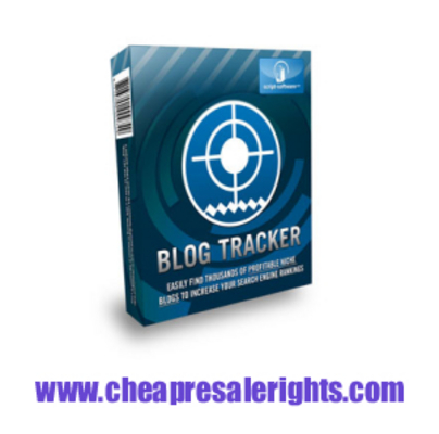 Product picture NEW*! Blog Tracker With Resale Rights