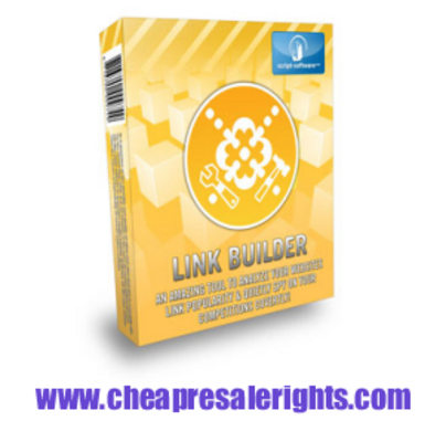 Product picture NEW*! Link Builder With Resale Rights