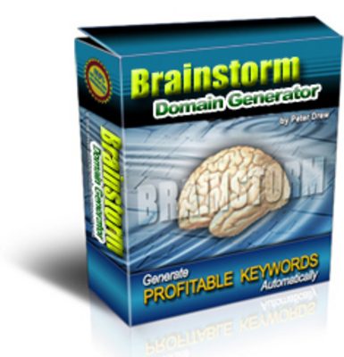 Product picture NEW!* Brainstorm Domain Generator With PLR Rights