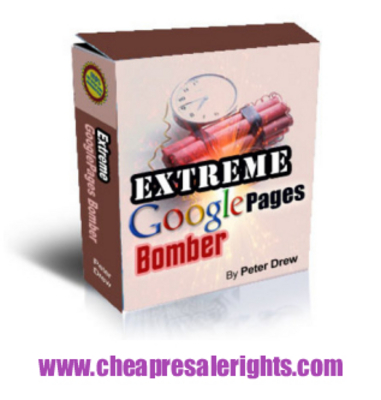Product picture NEW!* Extreme GooglePages Bomber With MRR
