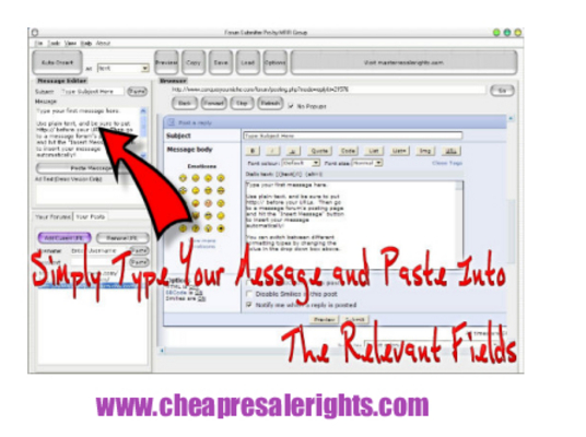 Product picture NEW!* Forum Submitter Pro With MRR