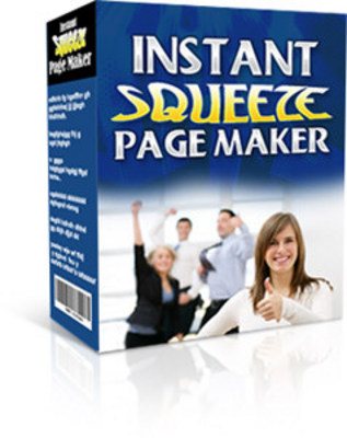 Product picture NEW!* Instant Squeeze Page Maker With MRR