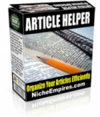 Product picture Article Helper  With Resell Rights
