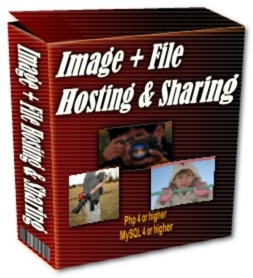 Product picture NEW* Image And Hosting Script With Resell Rights