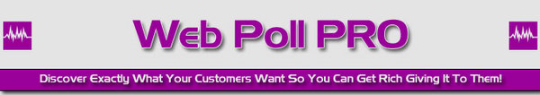 Product picture Web Poll Pro With Resell Rights
