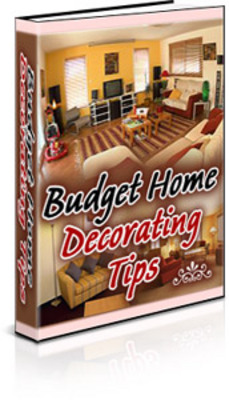 Product picture NEW!* The Budget Guide to Home Decor With PLR