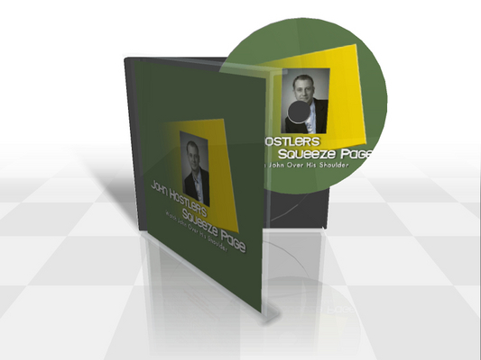 Product picture NEW* John Hostlers Squeeze Page With Resale Rights