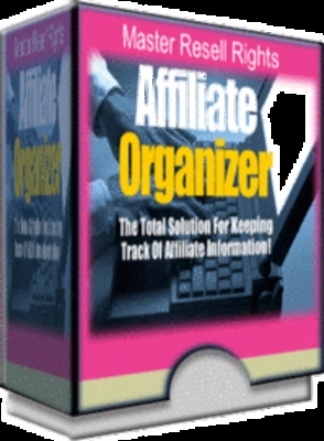 Product picture NEW!* Affiliate Organizer With MRR*