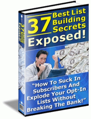 Product picture 37  List Building Secrets  With MRR