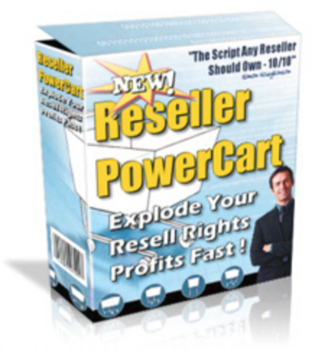 Product picture NEW!* Reseller Power Cart ! Resale Rights Included.