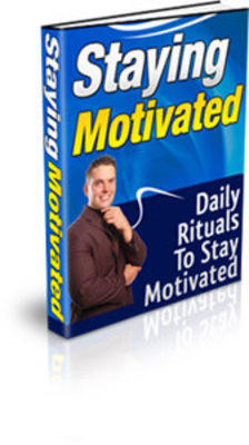 Product picture NEW!* Staying Motivated + Resale Rights