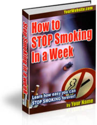 Product picture NEW!* How To Stop Smoking In a Week + MRR