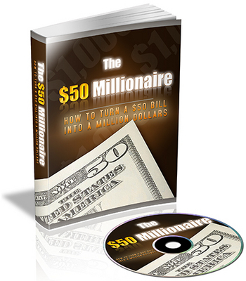 Product picture The $50 Millionaire + PLR + Audio.