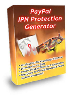 Product picture NEW!* Paypal IPN Protection Generator + PLR