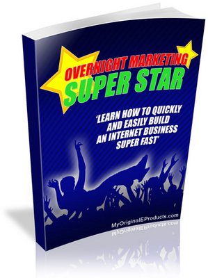 Product picture NEW!* Overnight Marketing Super Star With MRR*