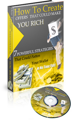 Product picture NEW!* How To Create Offers That Could Make You Rich + MRR*