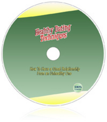 Product picture NEW!* Healthy Dating Techniques With MRR*