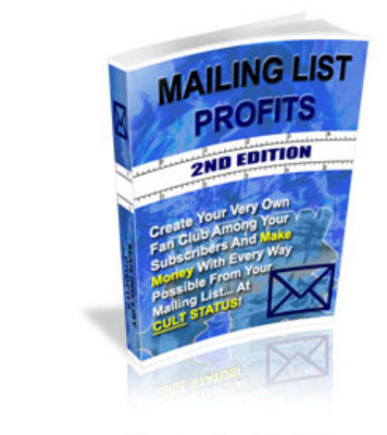 Product picture NEW!* Mailing List Profits With MRR*