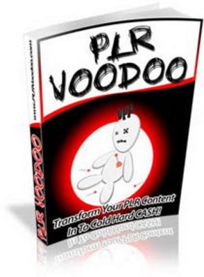 Product picture NEW!* PLR Voodoo With MRR*